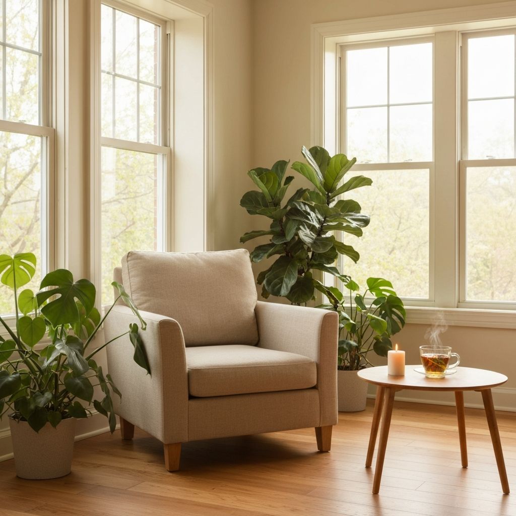 Consultório de psicologia acolhedor